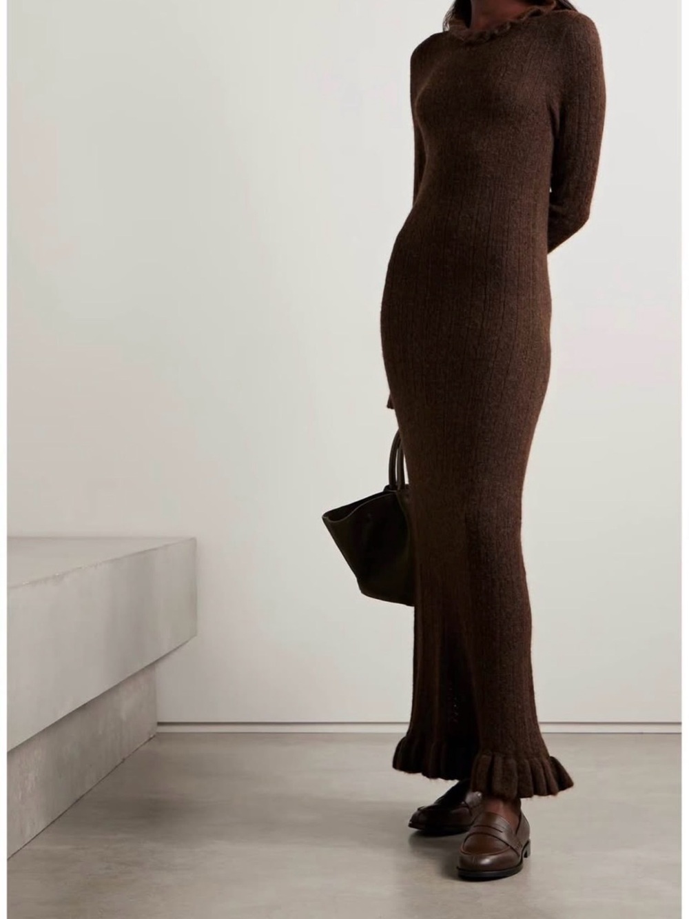 Women's Estella Alpaca-Blend Knit Maxi Sweaterdress
DÔEN made in Peru
Size Small